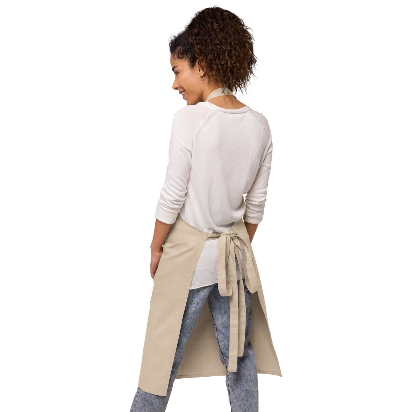 Victorian Autumn Florals Organic Cotton Apron