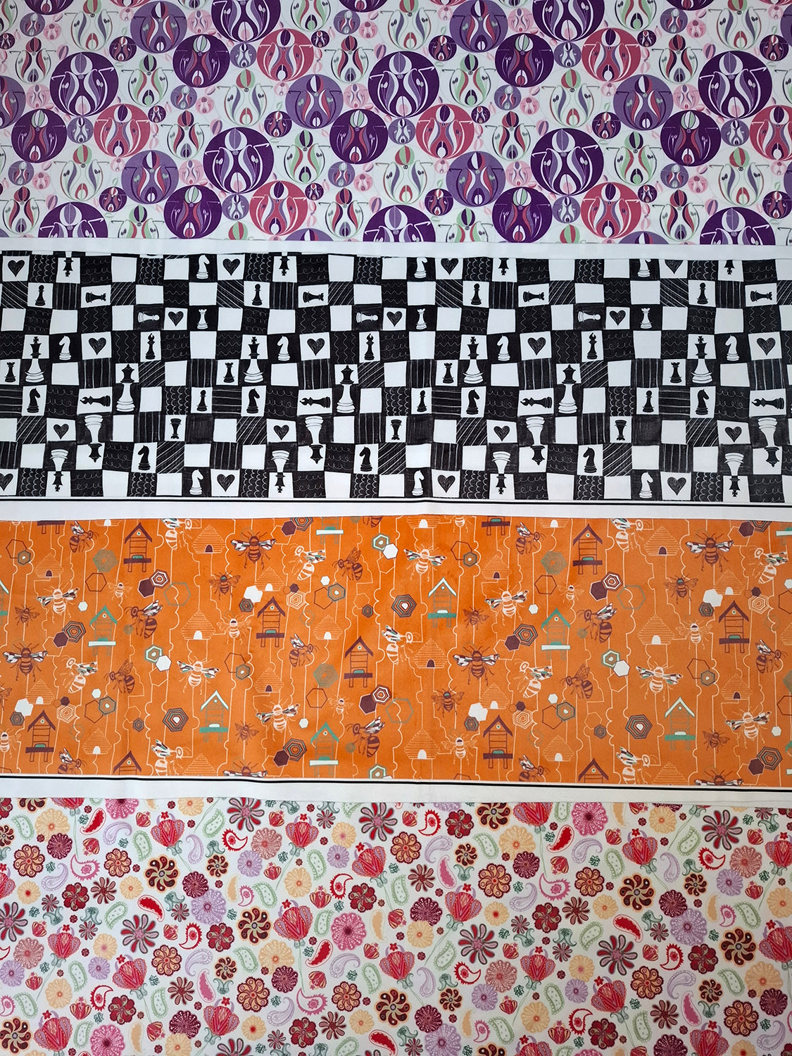 Soft Velvet Fabric Panel for 30cm Drum Lampshade