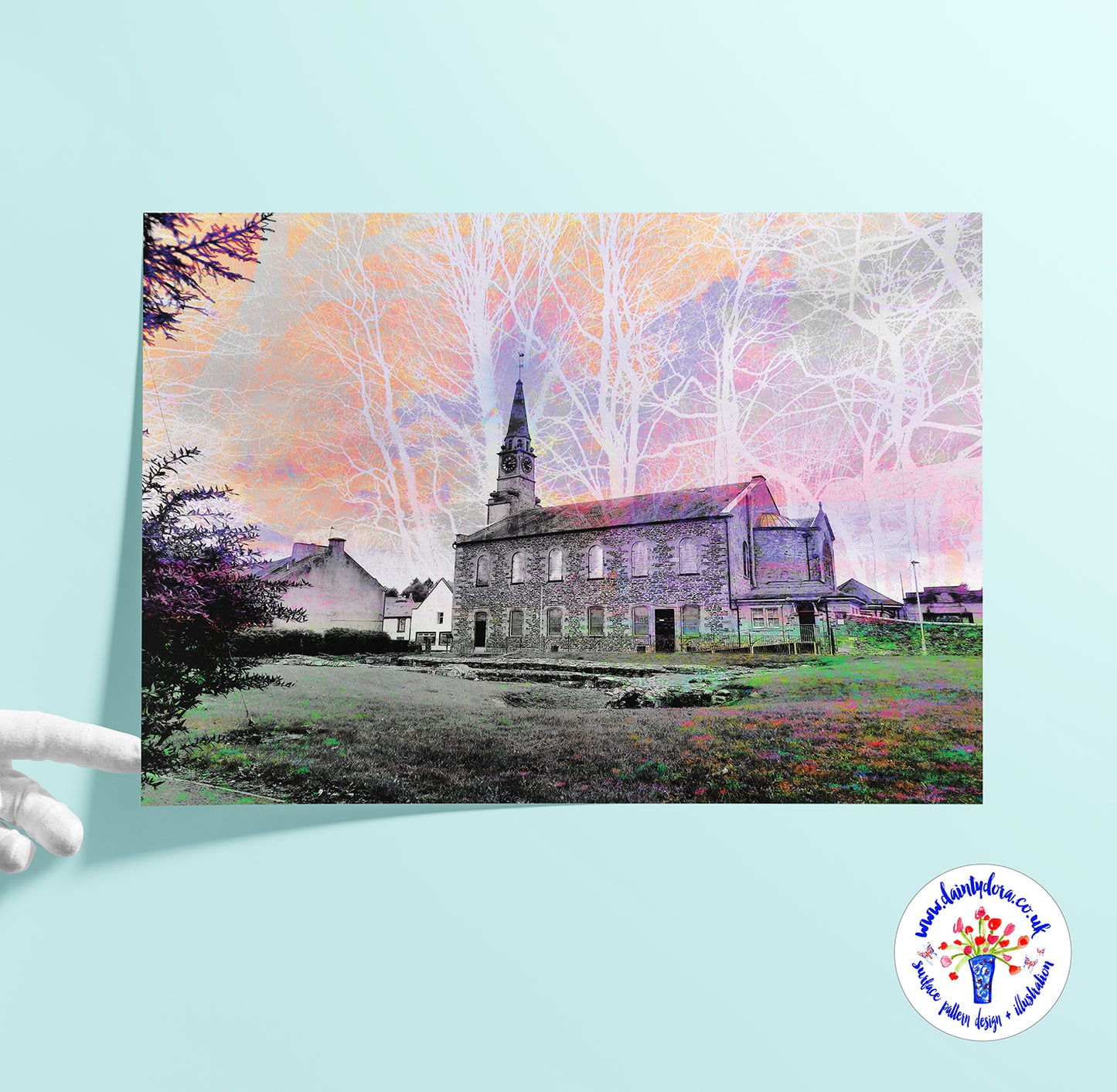 Lesmahagow Parish Church Photographic A4 Print