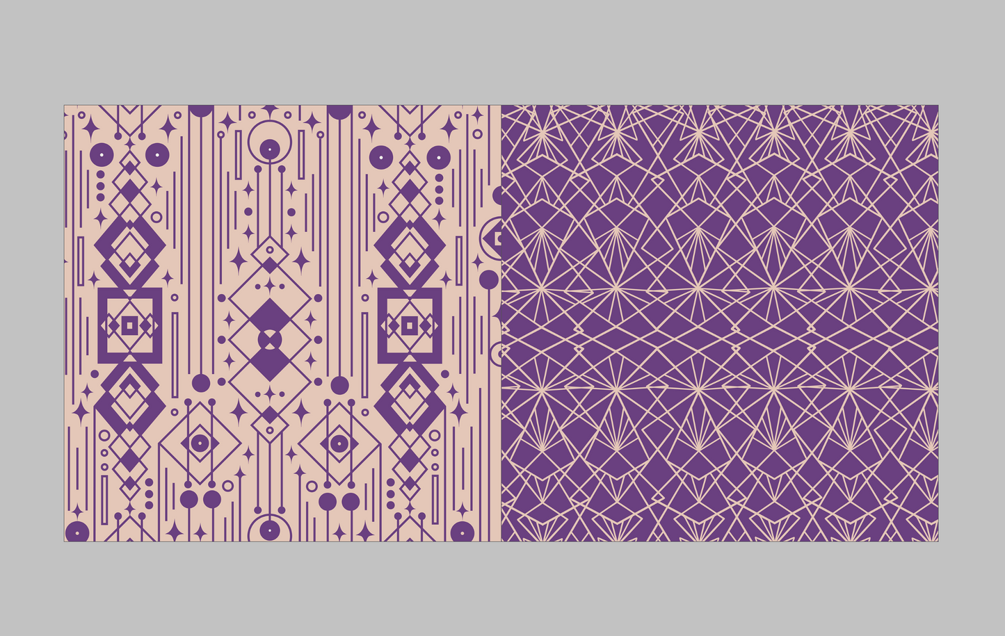 Art Deco Dazzle Collage & Scrapbook Paper